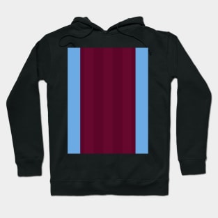 Aston Villa Retro 1984 Claret and Blue Home Hoodie